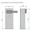 Szlaban CAME GARD G6500 do 6,5m