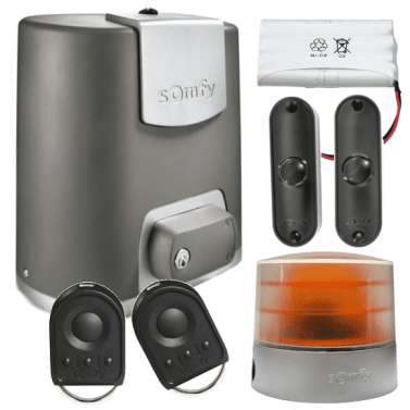 SOMFY zestaw bram przesuwnych ELIXO 500 3S RTS 24V (Comfort Pack)