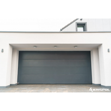 Brama garażowa ANTRACYT OKLEINA 5000x2250 od KRISPOL
