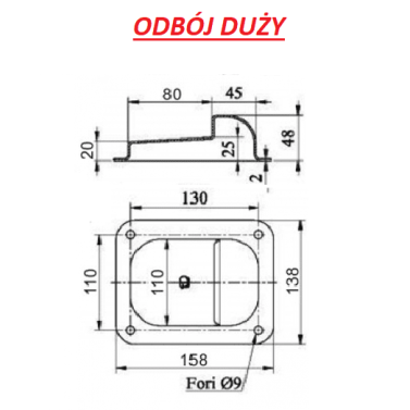 Zestaw do bramy BENINCA BOB 21 / 4m - wbudowane krańcówki